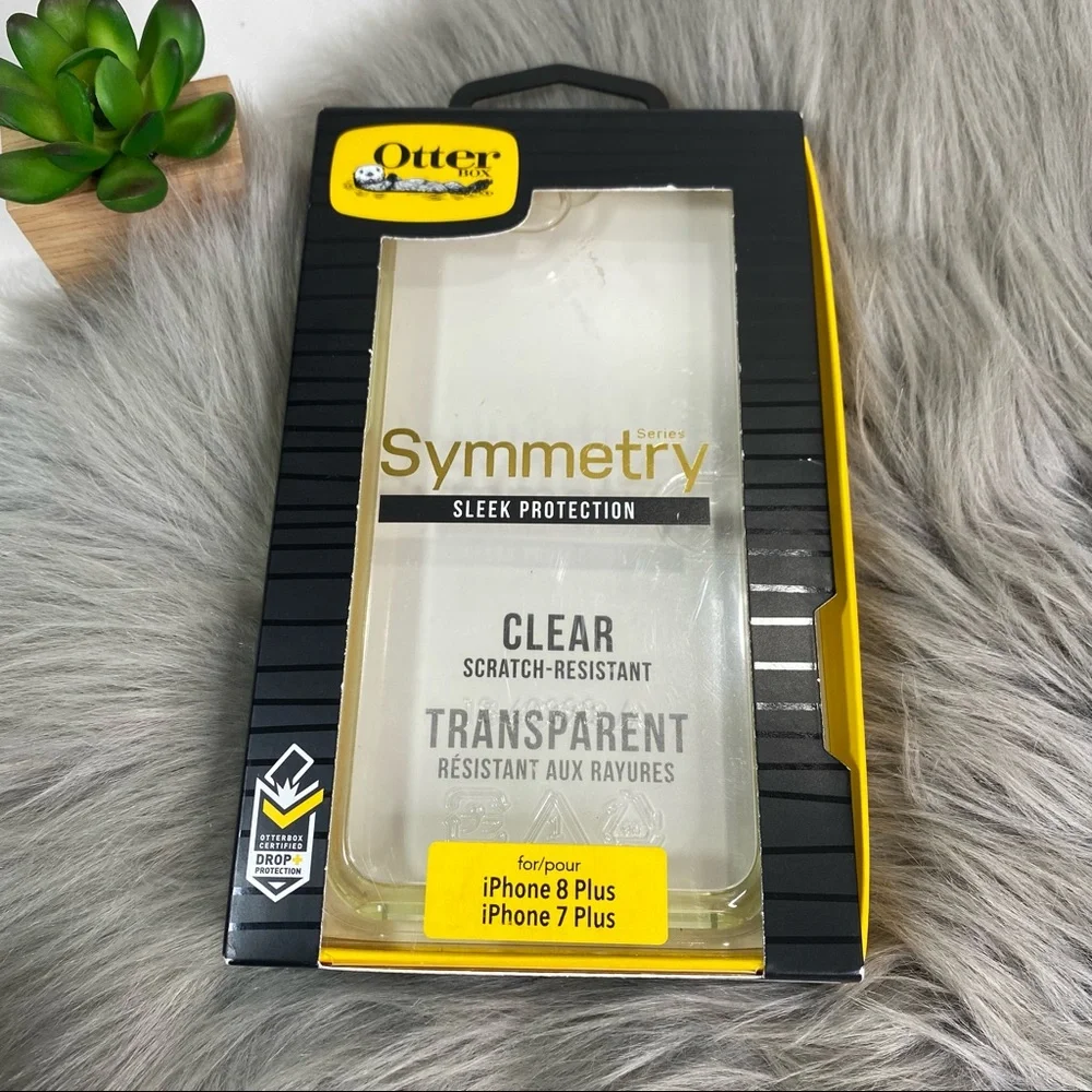 OtterBox Symmetry series Sleek Protection iPhone 8 Plus/ iPhone 7 Plus Clear